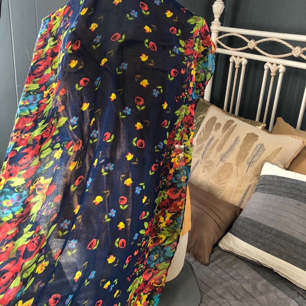 Floral Scarf - Picture 3 of 3